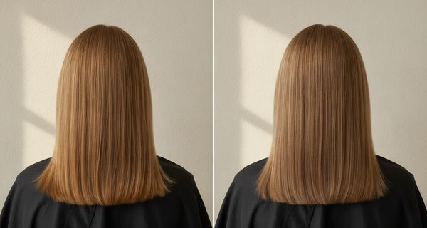 Before and after, Dark blonde (level 6)