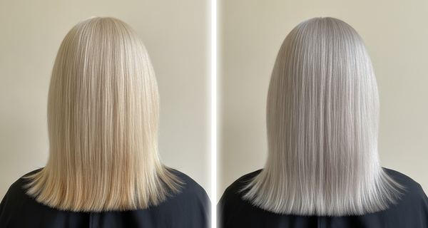 Before and after, Lightest blonde (level 10)
