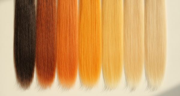 Bleached hair levels, stage by stage, 1 to 10